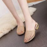 Korean Style Closed‑Sandals, Trendy, Casual & Summer—Sandal & Slipper-RV30007 - Image 4