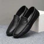 Men's business Korean style casual versatile shoes slip-on, Loafer – LM1039 - Image 4