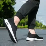 Men's Running Sports Shoes Slip-on Comfortable Plus Size Casual Single Shoes, Loafer – LM1040 - Image 2