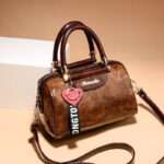 New Style Textured Handbag with Stone Pattern, Shoulder Bag, Women's Bags - BB1019 - Image 3