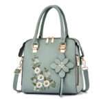 New style fashionable embroidered handbags, simple shoulder bags for middle-aged women, Women's Bags – BB1027 - Image 6