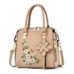 New style fashionable embroidered handbags, simple shoulder bags for middle-aged women, Women's Bags – BB1027 - Image 5