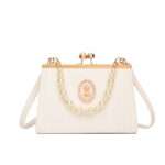 New women's handbag, evening bag with pearl queen badge decoration, Women's Bags – BB1029 - Image 5