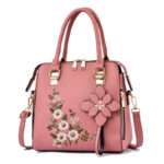 New style fashionable embroidered handbags, simple shoulder bags for middle-aged women, Women's Bags – BB1027 - Image 4