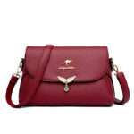 Stylish and simple genuine leather handbag for women, Women's Bags – BB1017 - Image 2