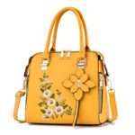 New style fashionable embroidered handbags, simple shoulder bags for middle-aged women, Women's Bags – BB1027 - Image 2