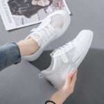Soft leather, sports casual, mesh, breathable, versatile, Shoes for Women, Sneaker & Kades – DS144