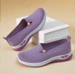 Comfortable shoes for seniors, spring slip-on casual shoes for Women’s, Canvas & Loafer – DS151