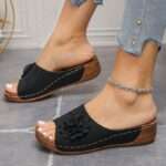 European and American Style Sandals for Women, Sandal & Slipper – RV30081 - Image 4