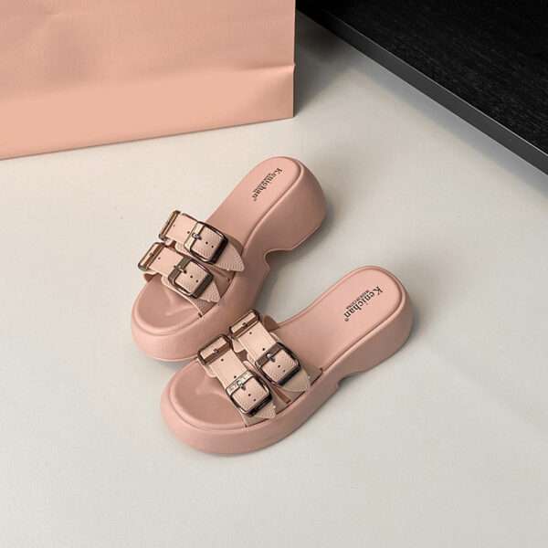 Tow-strap high platform women’s sandals, Sandal & Slipper – RV30095