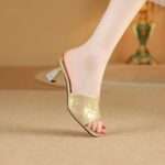 Stylish and elegant women’s high-heeled sandals, Pencil Heel – RV1508