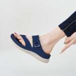 New Velcro hollowed-out thick sole Women's sandals, Balanced Heel – RV724 - Image 5