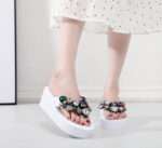 Women’s high-heeled platform fashion rhinestone sandals, Sandal & Slipper – RV30087 - Image 4