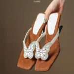 French-style exquisite high-heeled sandals for women, Box Heel – RV1492