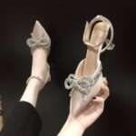 Women’s high-heeled sandals, stiletto heels, pointed toes, Pencil Heel – RV1484 - Image 3