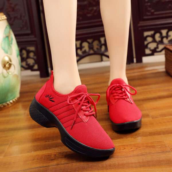 Soft sole, Mid-heel sailor dance shoes for Women, Sneaker-RV2446