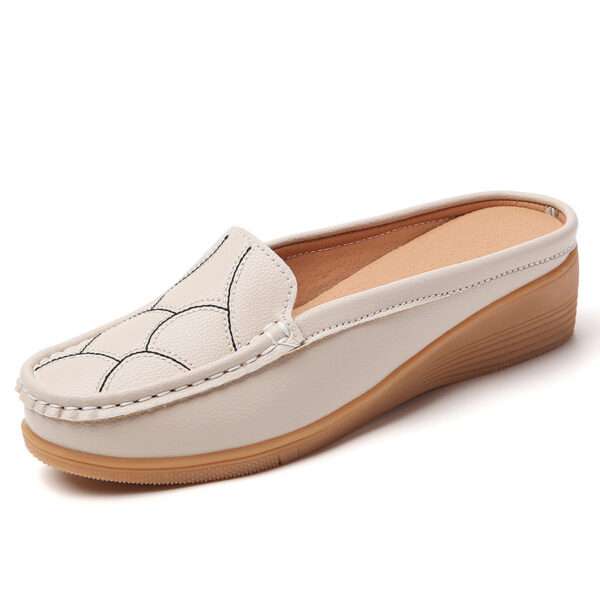 Women's Slip-on Lightweight Non-slip Platform Shoes, Balanced Heel – RV736