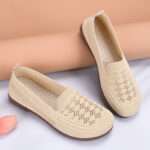 Lightweight and Breathable Flat Shoes, Old Beijing Cloth Shoes for Women, Canvas & Loafer – DS133 - Image 6