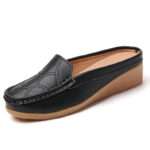 Women's Slip-on Lightweight Non-slip Platform Shoes, Balanced Heel – RV736 - Image 5
