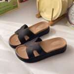 Stylish new platform women's summer home sandals, Balanced Heel – RV739 - Image 2