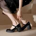 Spring retro-style women's shoes, Style Shoes – RV2551 - Image 2