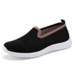 Lightweight soft-soled slip-on shoes, mesh breathable walking shoes, Canvas & Loafer – DS154 - Image 3