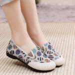 Spring/Summer Old Beijing Cloth Shoes for Women, Canvas & Loafer – DS150 - Image 2