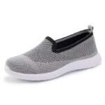 Lightweight soft-soled slip-on shoes, mesh breathable walking shoes, Canvas & Loafer – DS154