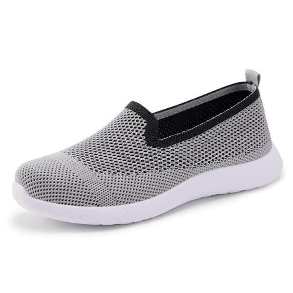 Lightweight soft-soled slip-on shoes, mesh breathable walking shoes, Canvas & Loafer – DS154