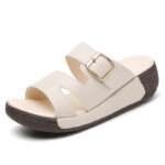 Summer platform sandals, comfortable flat beach sandals For Women, Balanced Heel – RV713 - Image 2