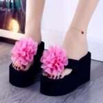 New fashionable women's outdoor platform sandals, Balanced Heel – RV707 - Image 3