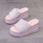 American Style Platform High-Heeled Sandals for Women, Balanced Heel – RV729 - Image 3