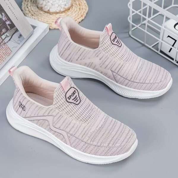 Export-grade breathable sports shoes for middle-aged women, Canvas & Loafer – DS142