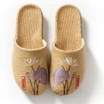 All-Linen Indoor Women’s Non-Slip Slippers, Sandal & Slipper – RV30090 - Image 4