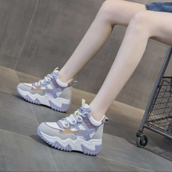 Women's chunky platform sneakers, Sneaker & Kades – WR211