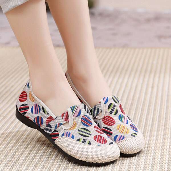 Spring/Summer Old Beijing Cloth Shoes for Women, Canvas & Loafer – DS150