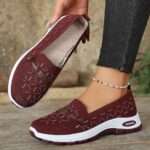 Women's cloth shoes with mesh upper, soft sole, non-slip For Women’s Shoes, Canvas & Loafer – DS156 - Image 2