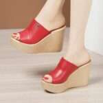 Women’s perfect for summer and suitable for outdoor wear,  Balanced Heel - RV719 - Image 2