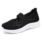 Women's single shoes for wide and thick feet, Canvas & Loafer – DS166 - Image 4