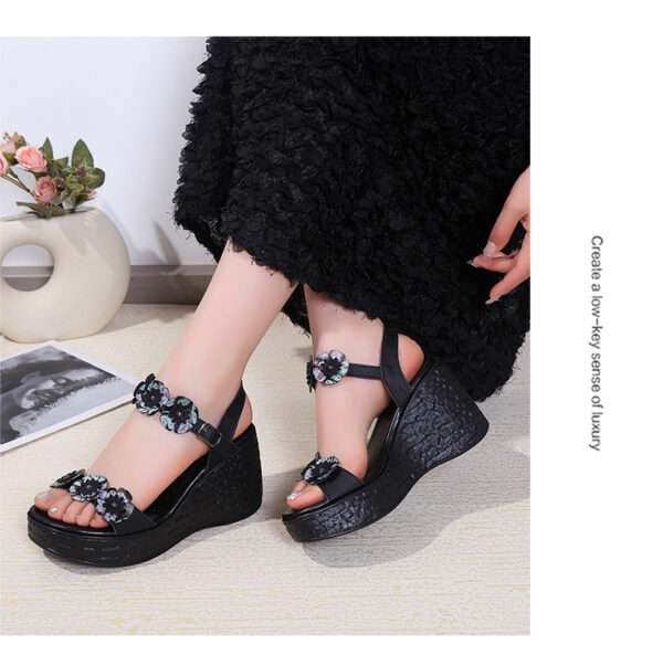 Women's wedge high-heeled sandals, Balanced Heel – RV708