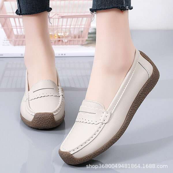 Rubber soles, low-top, comfortable women's shoes, Canvas & Loafer – RV2585