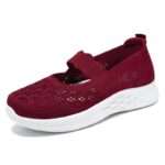 Women's single shoes for wide and thick feet, Canvas & Loafer – DS166