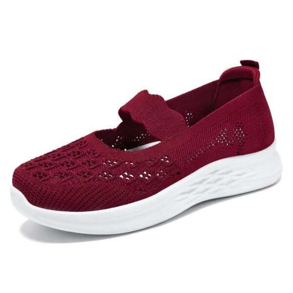 Women's single shoes for wide and thick feet, Canvas & Loafer – DS166