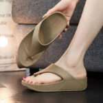 New Style Platform Flip-Flops for Women, Fashionable Casual, Sandal & Slipper – RV30080 - Image 3