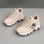 Women’s Height-Increasing Wear-Resistant Korean Style College Sneakers, Sneaker & Kades – WR198 - Image 3