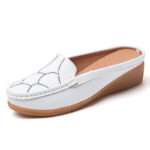 Women's Slip-on Lightweight Non-slip Platform Shoes, Balanced Heel – RV736 - Image 2